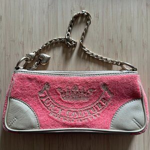 Vintage JUICY Couture Baguette Chain Purse Logo Rare Y2K 1990s